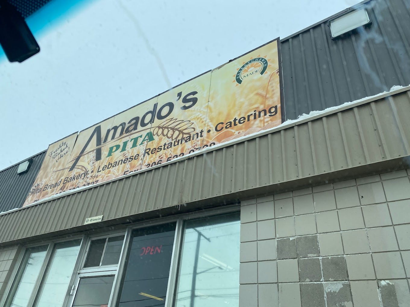 Photo of Amado's Pita East - 628 4 Ave E, Regina, SK S4N 4Z5